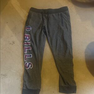 Buffalo Bills Gray Sweatpants with Logo size medium